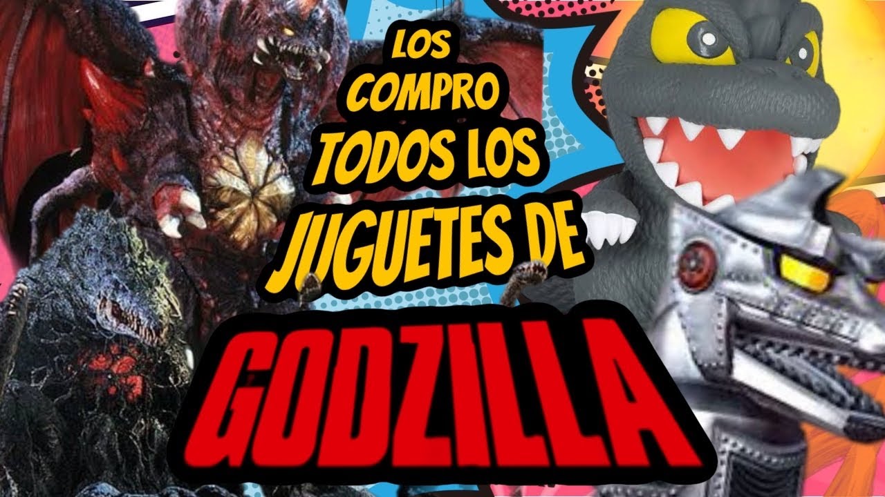 Compré todos los juguetes de Godzilla en Japón