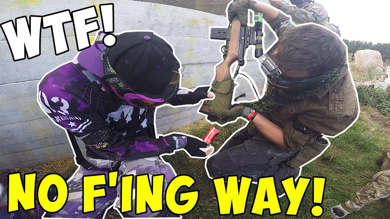 HOW IS THAT EVEN POSSIBLE! 😱 Paintball Funny Moments & Fails