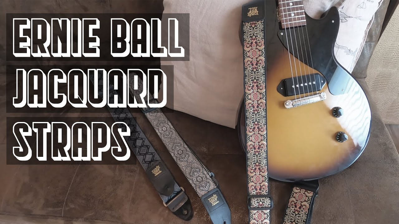 Ernie Ball | Жаккардовые гитарные ремни | Обзор