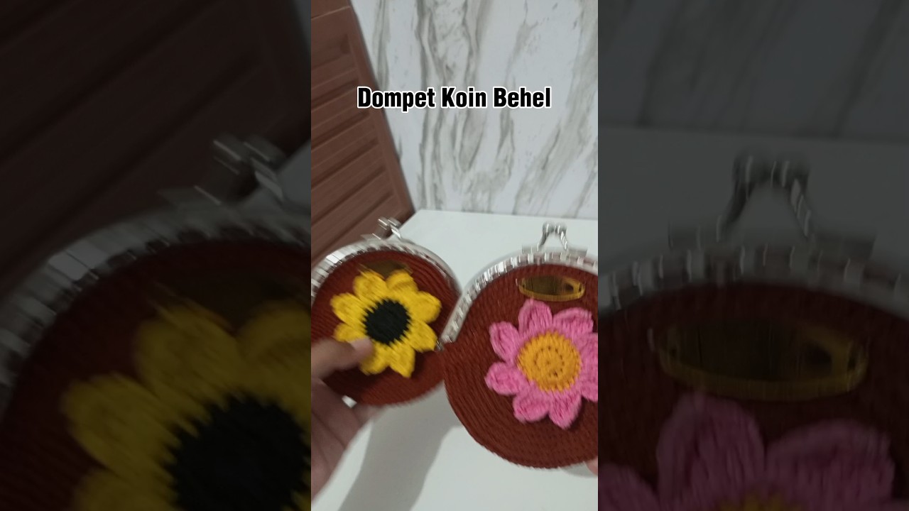 Dompet Koin Behel #shorts #crochet #rajut #dompetkoin #dompetrajut