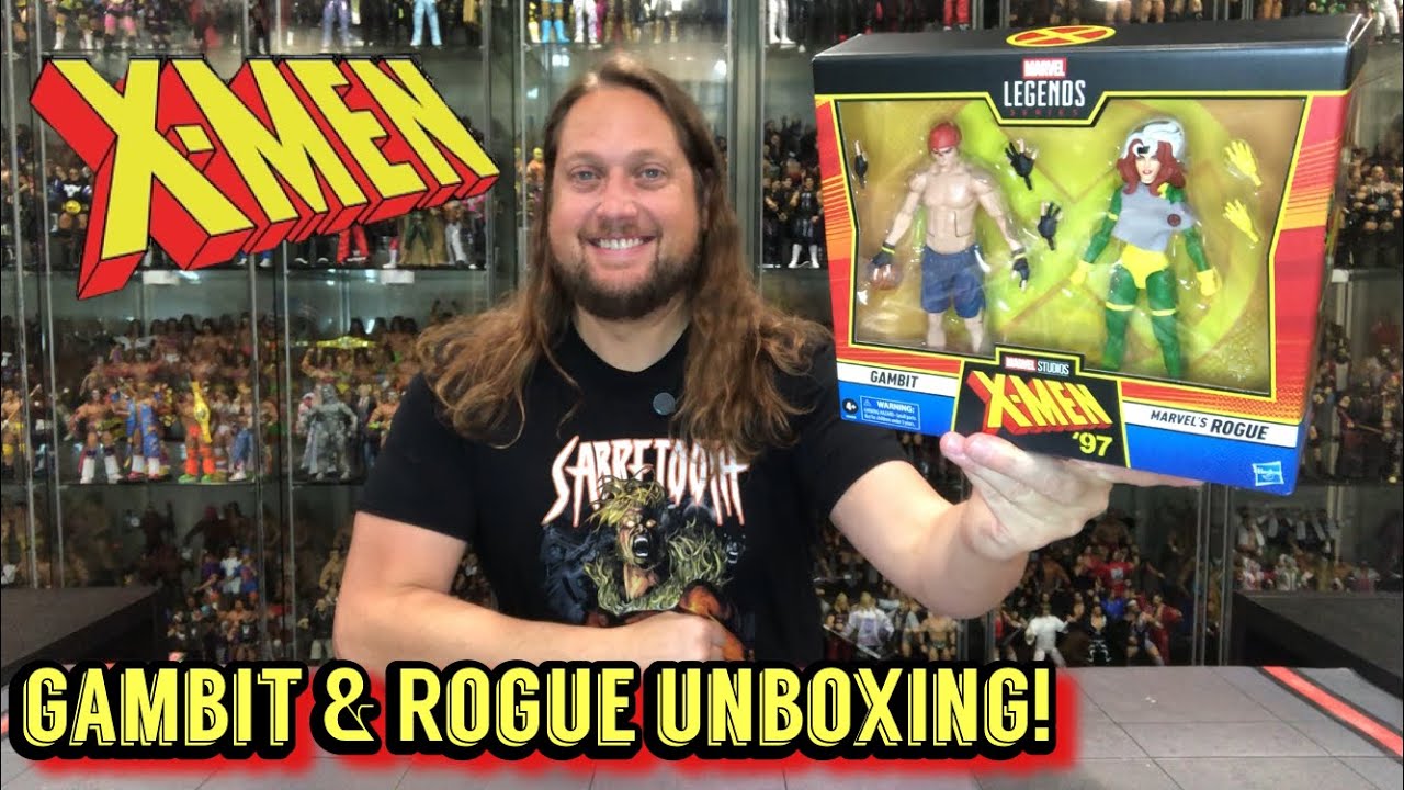 Gambit & Rogue Marvel Legends X-Men 97 Unboxing & Review!