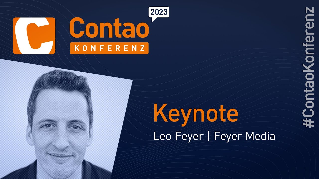 Contao Konferenz 2023 - Die Keynote