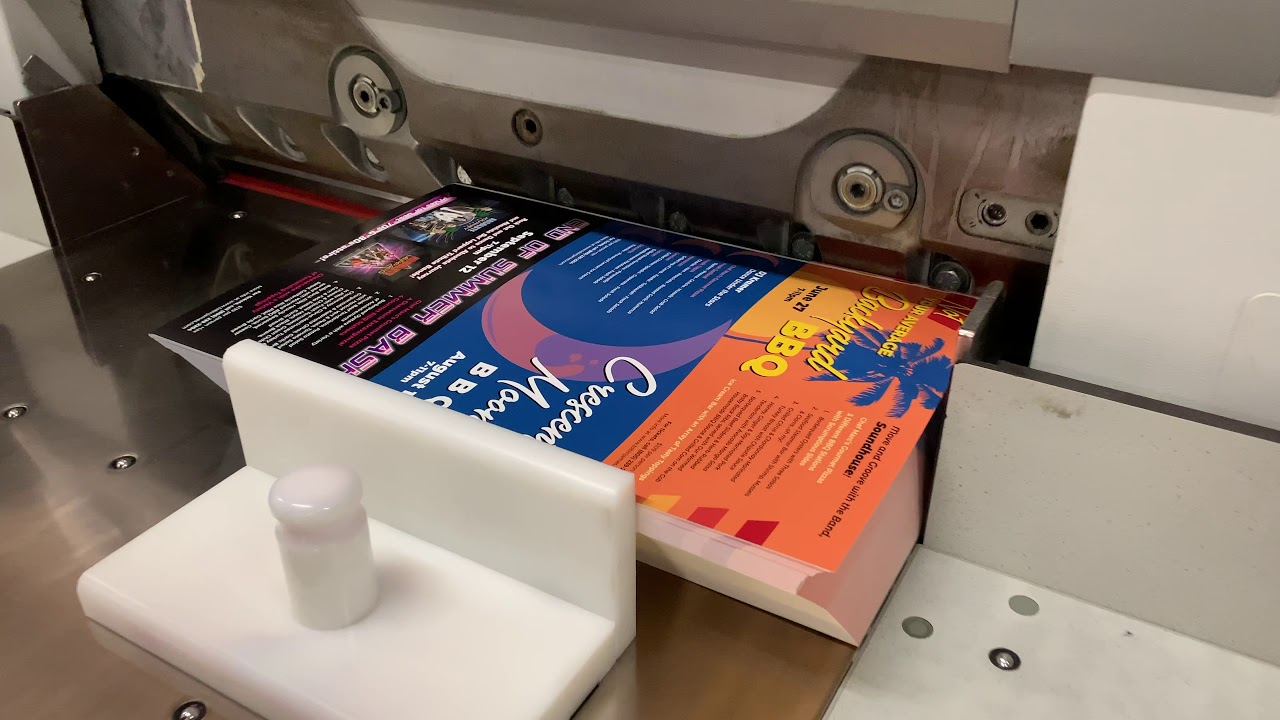 Typical day at GR PRINT bindery department