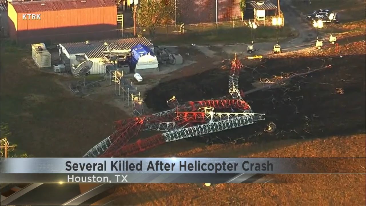 4 killed in Houston helicopter crash