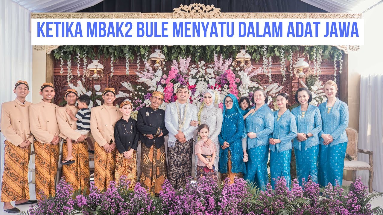 Pernikahan Adik Di Kampung Heboh | Mbak Jess Australia Dan Ipar Jerman Ikut Diarak Keliling Desa