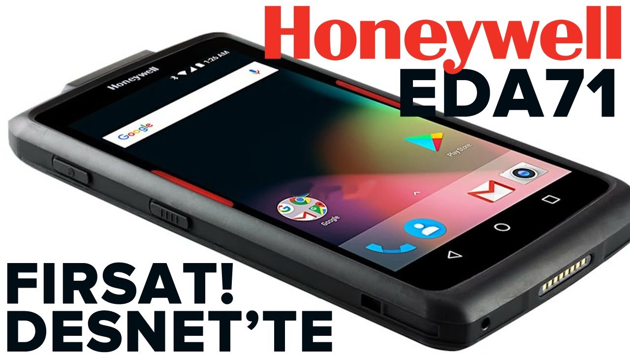 Honeywell EDA71 Endüstriyel 1D 2D Barkod Okuyuculu 7 inç tablet Desnet'te özel stokla özel fiyatla