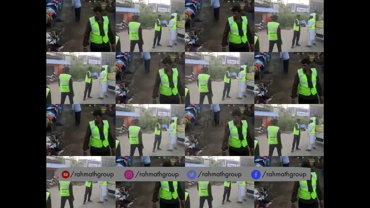 Distribution | Ramnagar Flood Relief | Rahmath Group | Service to Humanity