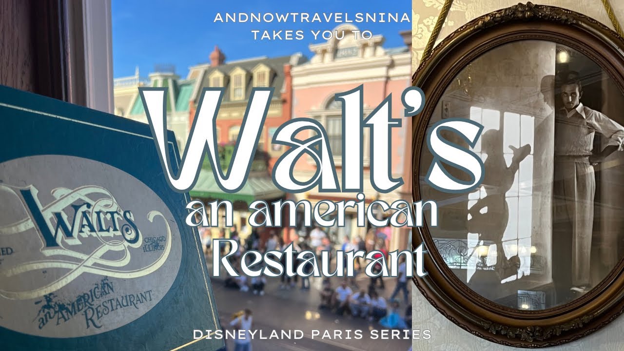 WALT’S RESTAURANT DISNEYLAND PARIS. My honest review,best view on Main Street and cool memorabilia 