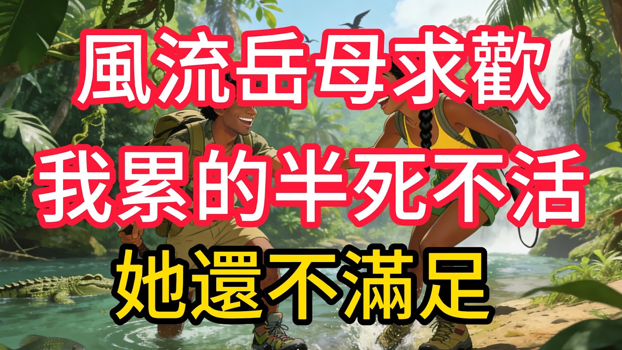 風流岳母求歡，我累的半死不活，她還不滿足