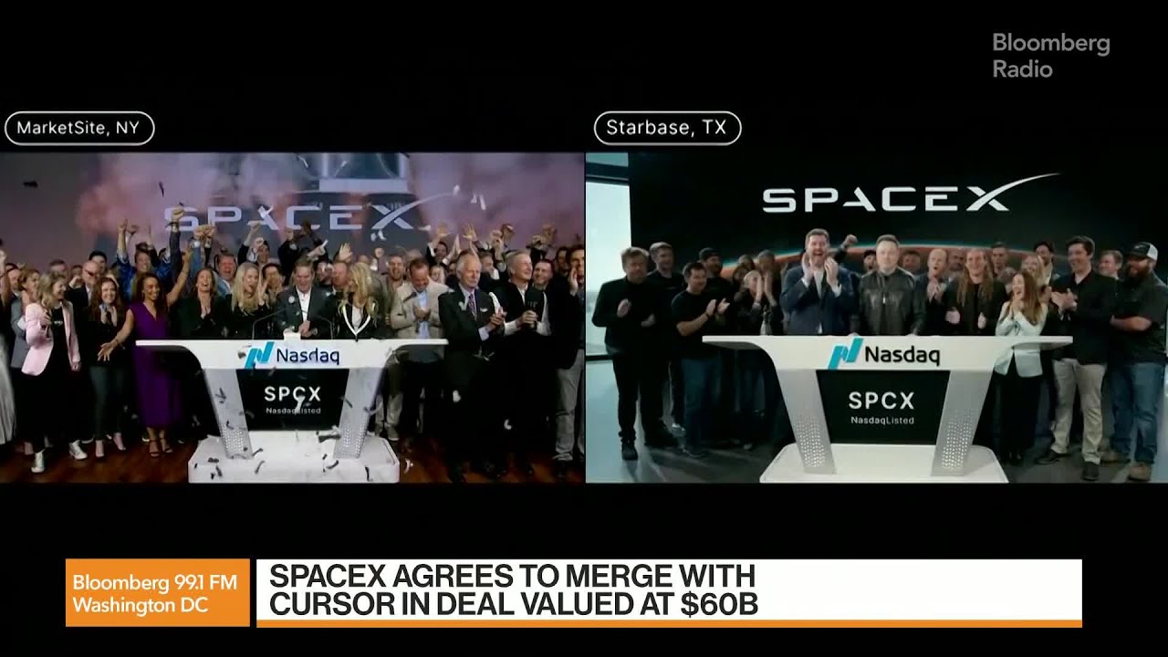 SpaceX Cements $60 Billion Cursor Takeover Following IPO