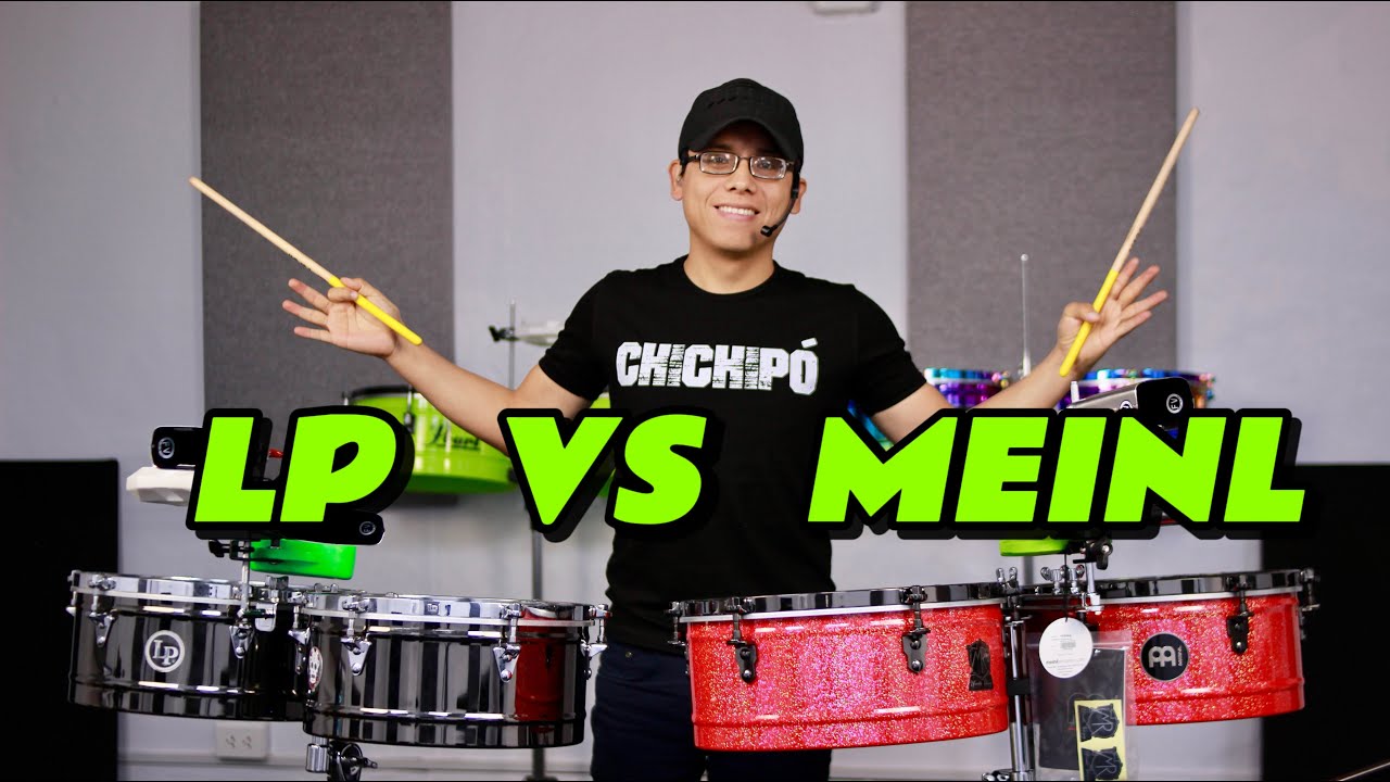 TIMBAL LP KARL PERAZZO PRESTIGE VS TIMBAL MEINL MANOLITO RODRIGUEZ