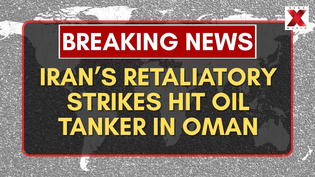 Oil Tanker Hit Near Oman Amid Iran Gulf Strikes | NewsX World