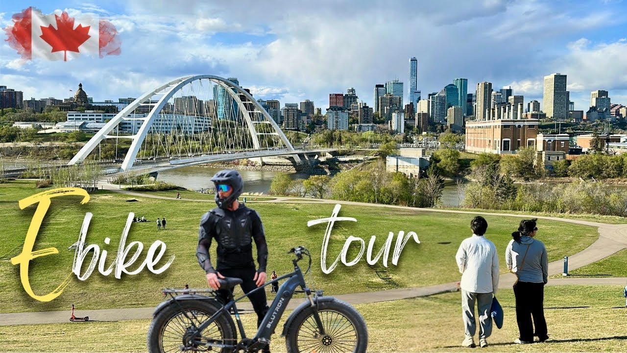 Discover Edmonton by E-Bike 🚴&zwj;♂️🌆 | Stunning River Valley 🌿, Downtown Views 🏙️ & Scenic Trails 🌄