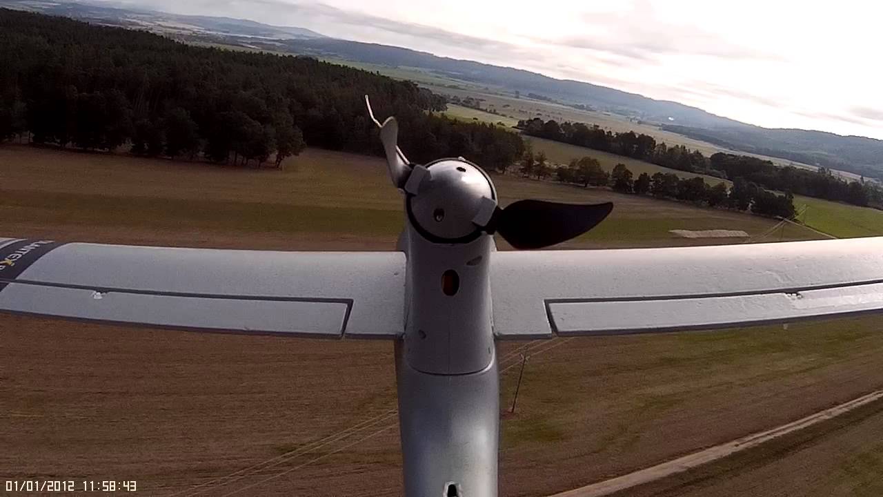 FPV Raptor V2 2,2kg, flaps takeoff and landing