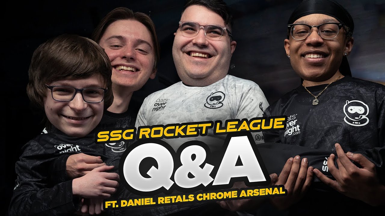 Ask SSG Rocket League ANYTHING | Q&A ft. Arsenal, Retals, & Daniel