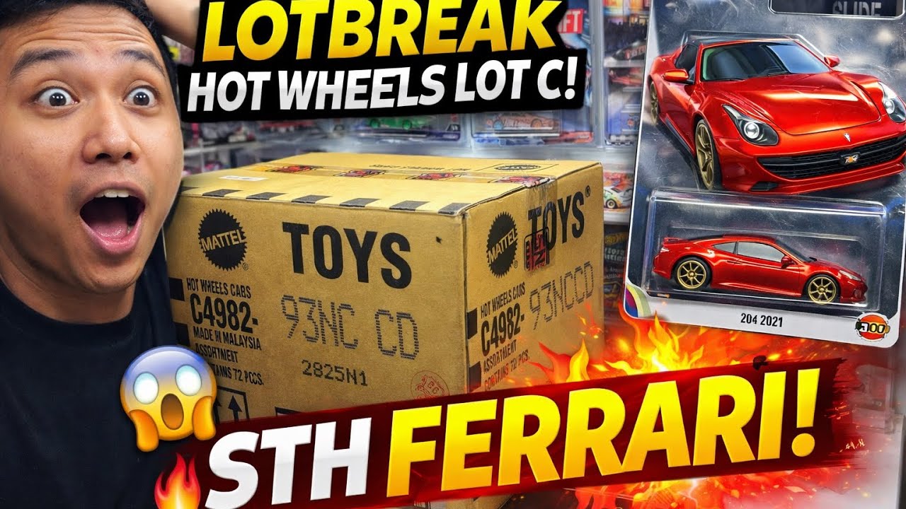 LOTBREAK HOT WHEELS LOT C 2026! APAKAH DAPAT FERRARI STH YANG LAGI VIRAL?! 😱🔥
