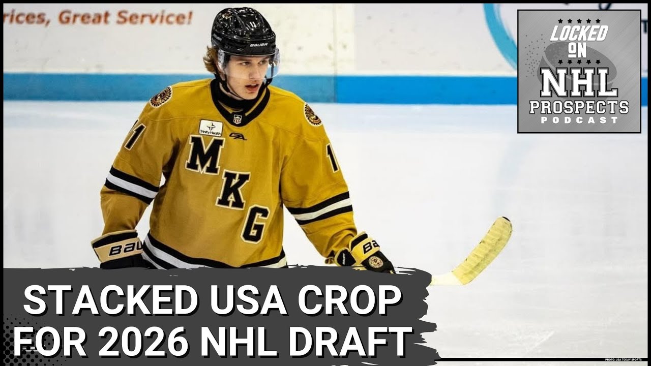 RANKING TOP NCAA & USHL PROSPECTS IN 2026 NHL DRAFT | Elite Prospects Top-50
