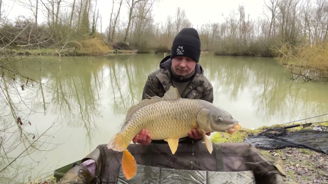 pêche a la carpe mi-février