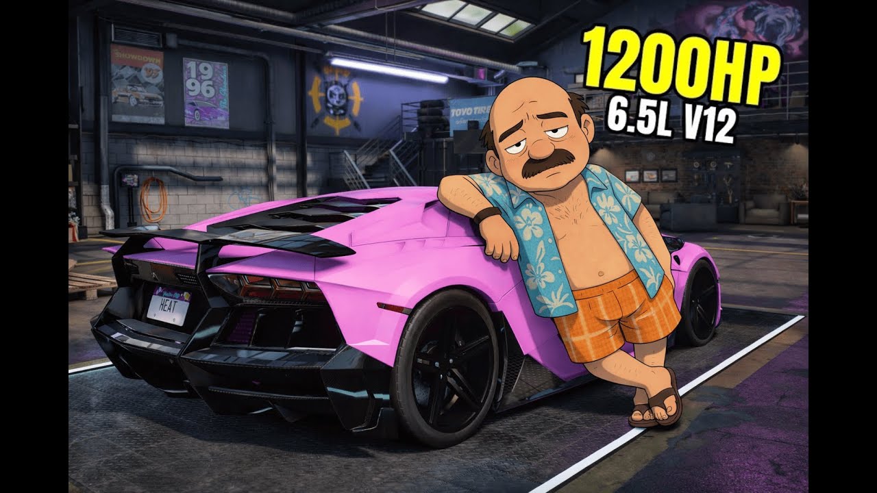 Need for Speed Heat  - 1200HP LAMBORGHINI AVENTADOR S MANSORY Customization | Max Build