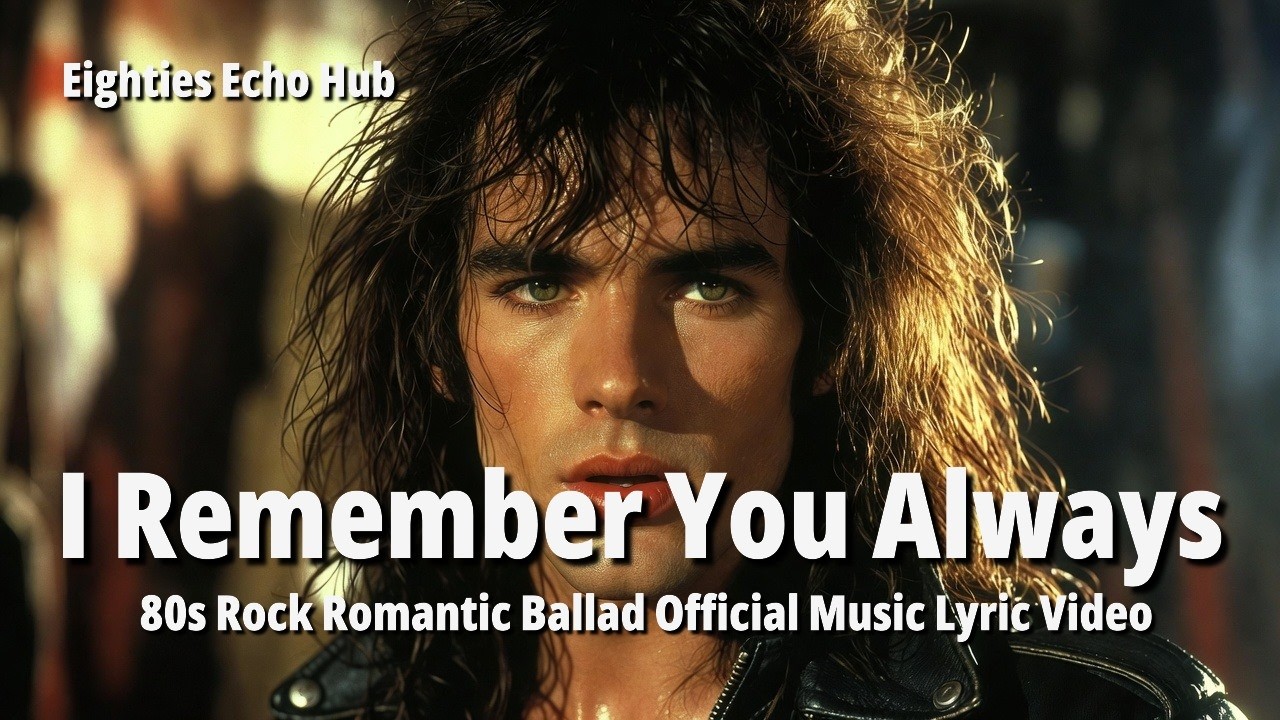 I Remember You Always 80s Romantic Rock Ballad Official Music Lyric Video