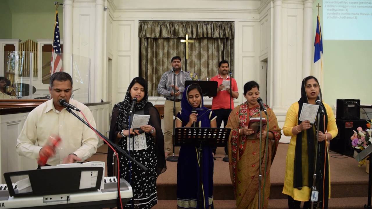Christian Telugu song || Aayane Na Sangeethamu || UTCCNJ Choir - May 2016