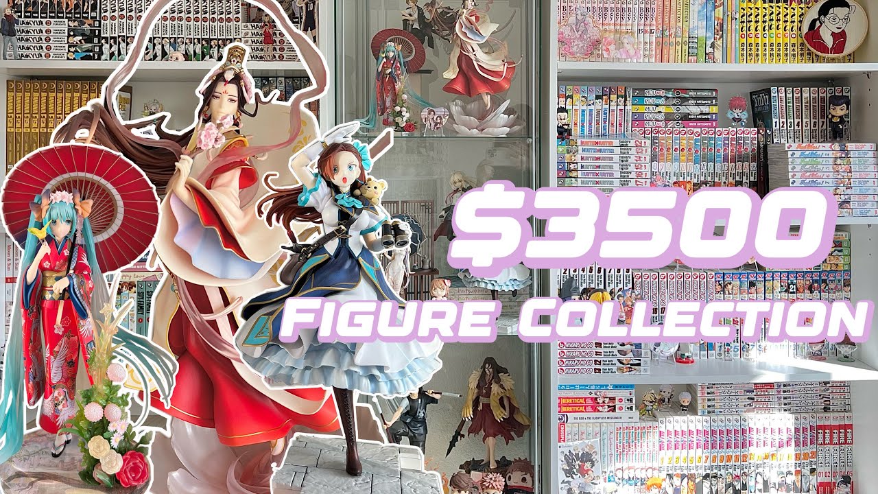 $3500 Anime Figure Collection