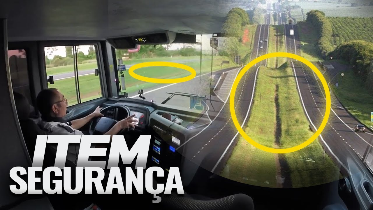 Qual o motivo do CANTEIRO CENTRAL? | ITEM DE SEGURAN&Ccedil;A DA ESTRADA
