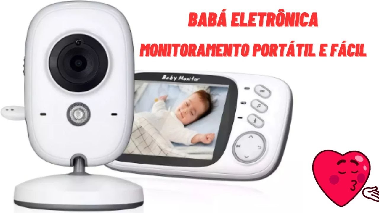 Baby Monitor VB603 | Bab&aacute; eletr&ocirc;nica com monitor 110V220V