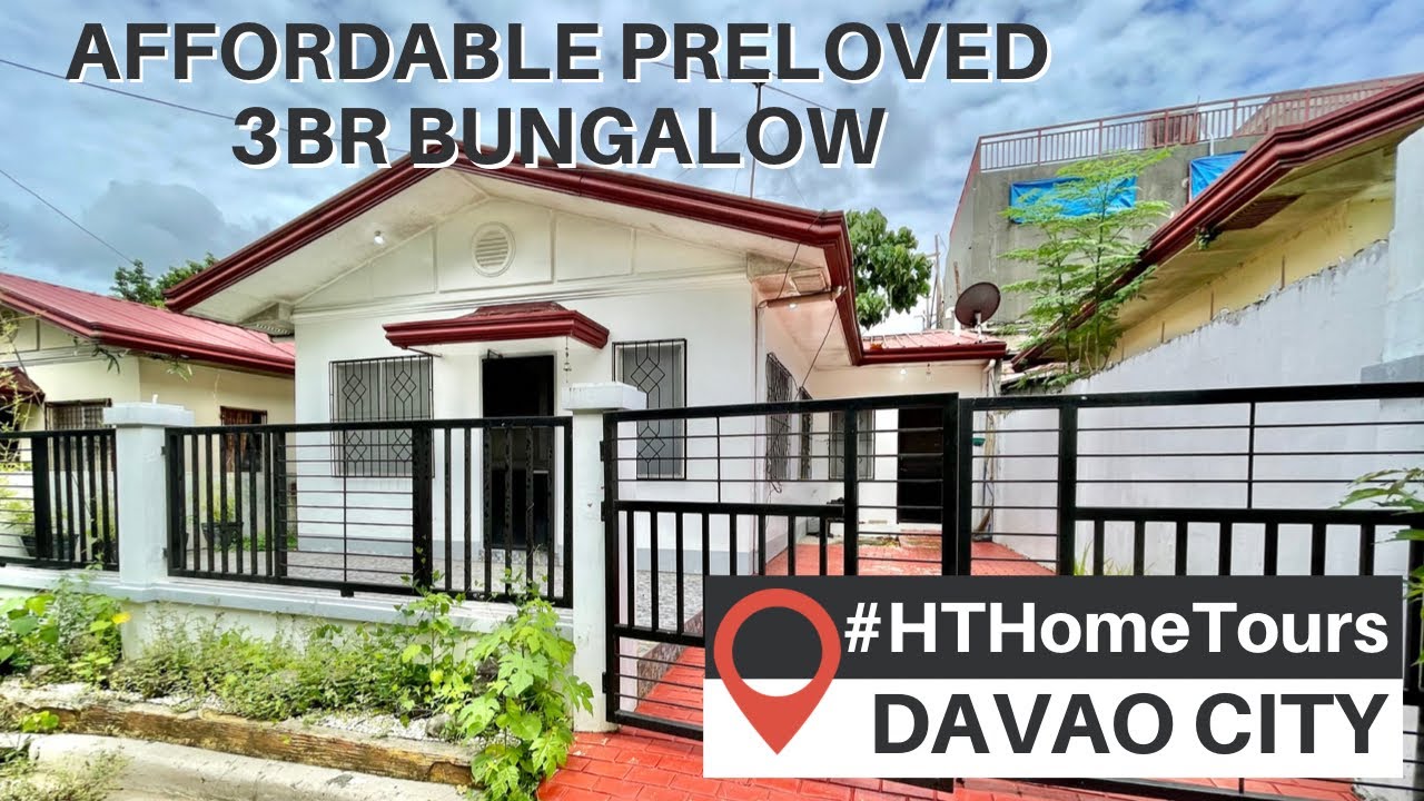 Affordable 3-Bedroom Bungalow House in Catalunan Grande, Davao City, Philippines | HT REALTY