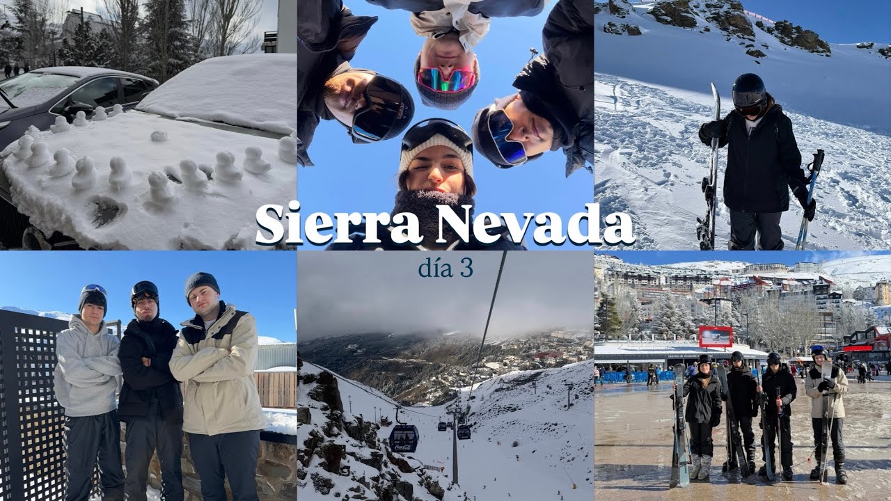 CONGELAOS POR SIERRA NEVADA ⛷️| día 3