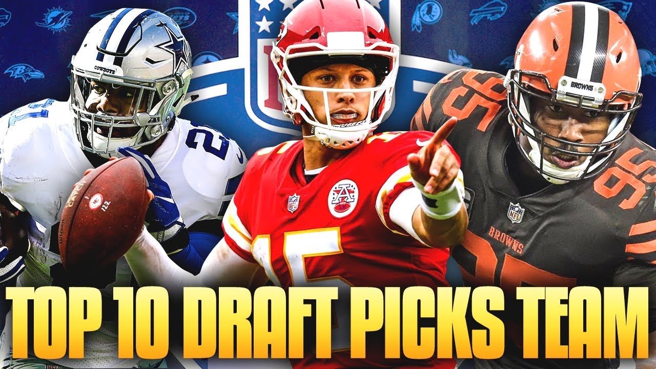 PLAYERS DRAFTED TOP 10 IN NFL DRAFT! TEAM BUILDER! Madden 19 Ultimate Team
