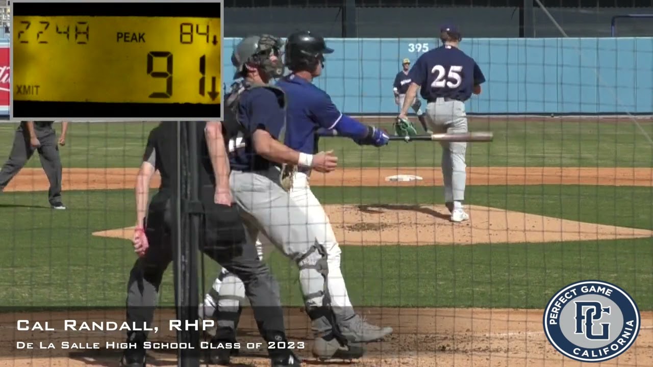 Cal Randall Prospect Video, RHP, De La Salle High School Class of 2023