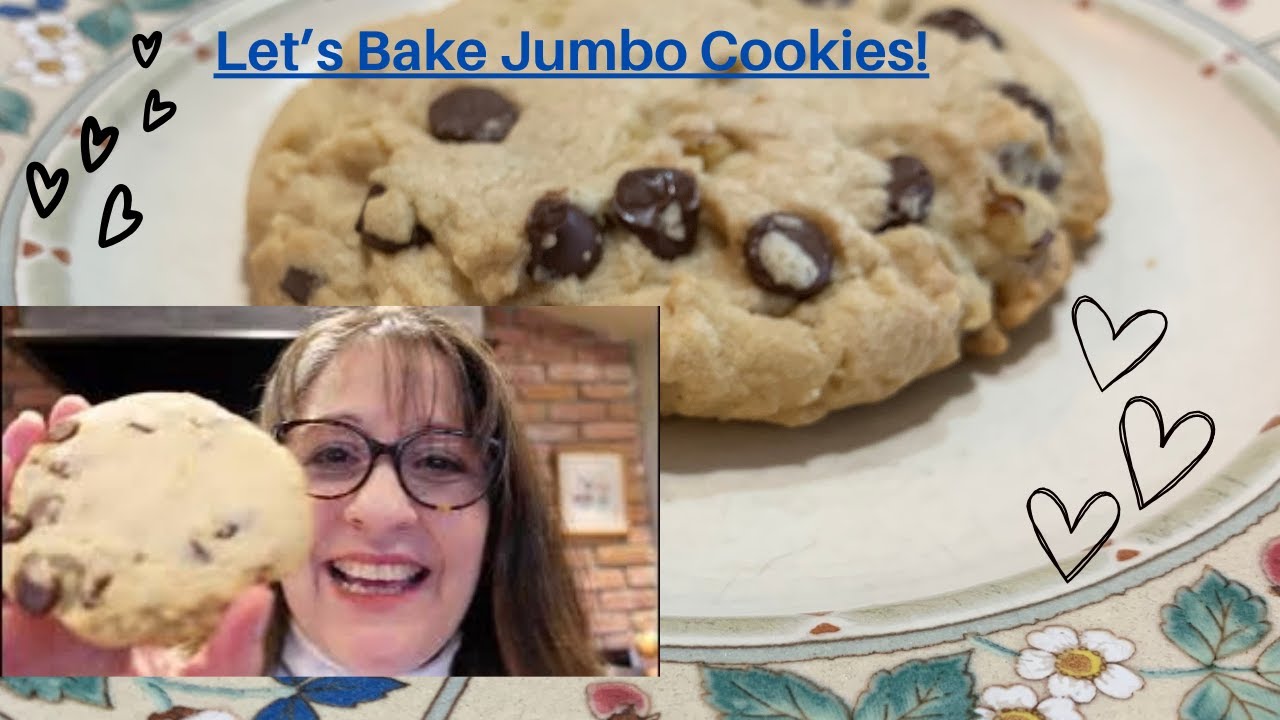 Best Jumbo Chocolate Chip Cookies | Easy Homemade Recipe🍪#cookiesrecipe #chocolatechipcookies