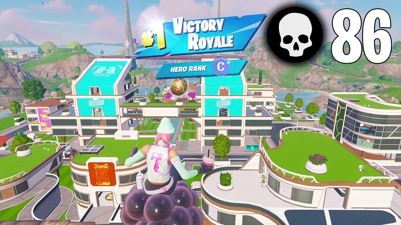 86 Elimination Solo Vs Squads Wins (Fortnite Chapter 6 PS4 Controller Gameplay)