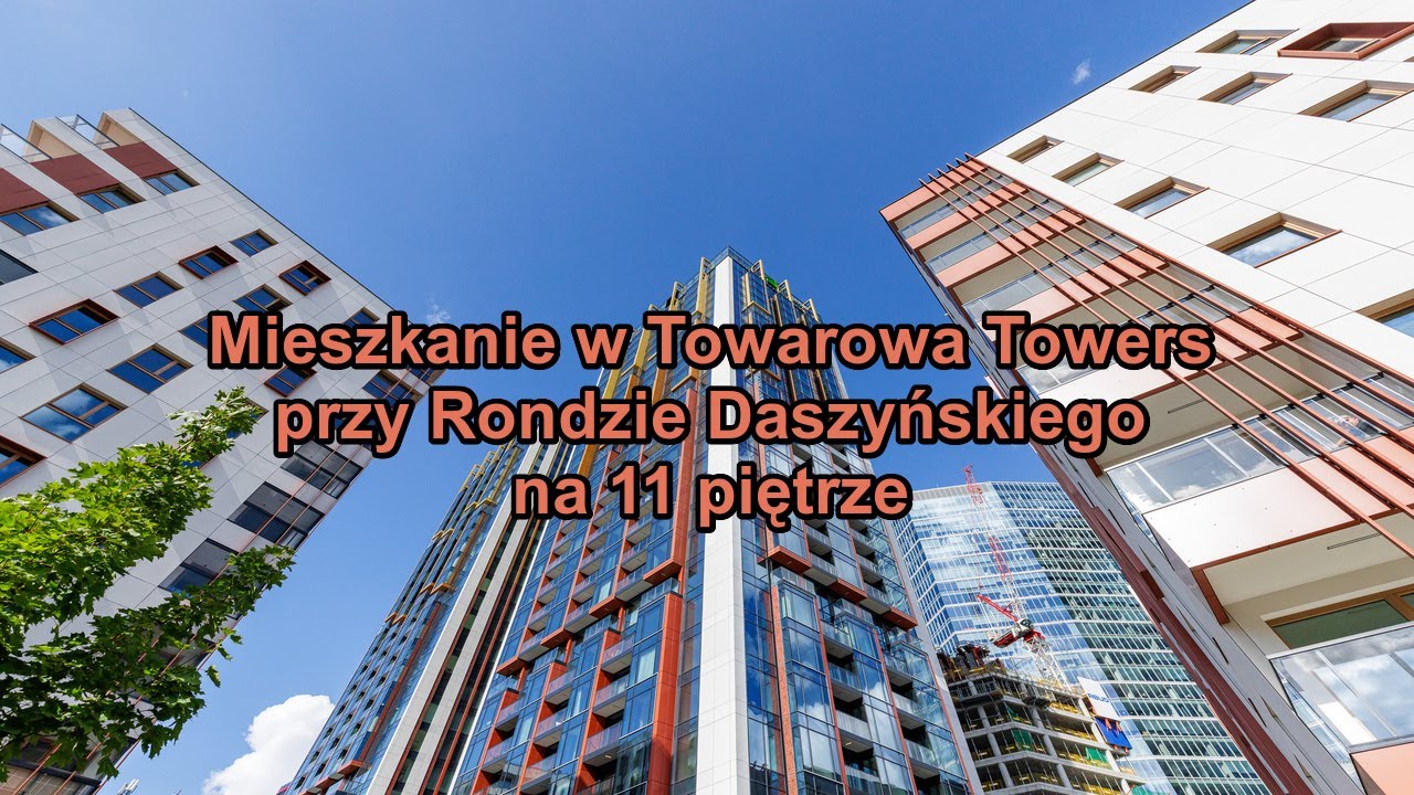 Mieszkanie na 11 piętrze w Towarowa Towers | Rondzie Daszyńskiego
