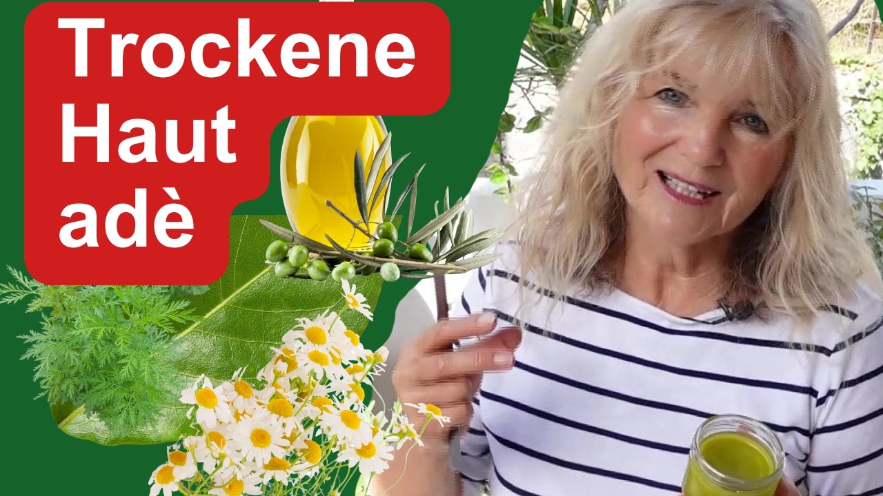 🌿 **Gegen trockene Haut - DIY Gesichtscreme f&uuml;r reife Haut ab 50+ 🪴 100 % nat&uuml;rlich**