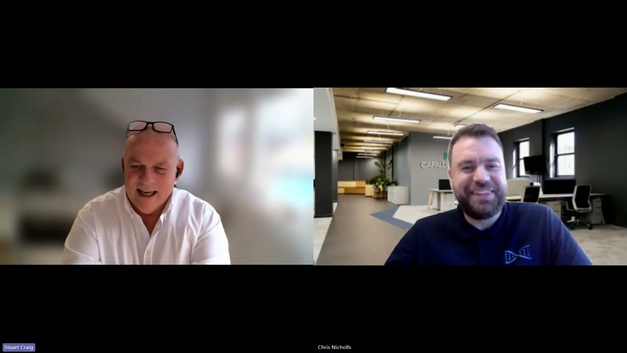 Chris Nicholls from Capaldi Nicholls & Stuart Craig from Glow Therapeutics - An intro chat