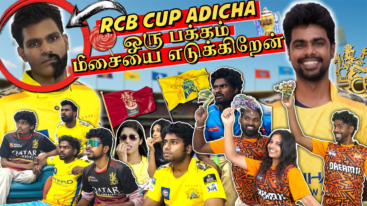 Open Challenge for RCB fans🟥🤯 | CSK vs RCB | IPL Sothanaigal🏏 | Micset Vlog🎥📸