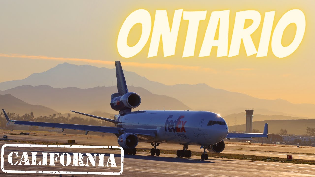 Ontario California Airport Planespotting Adventure