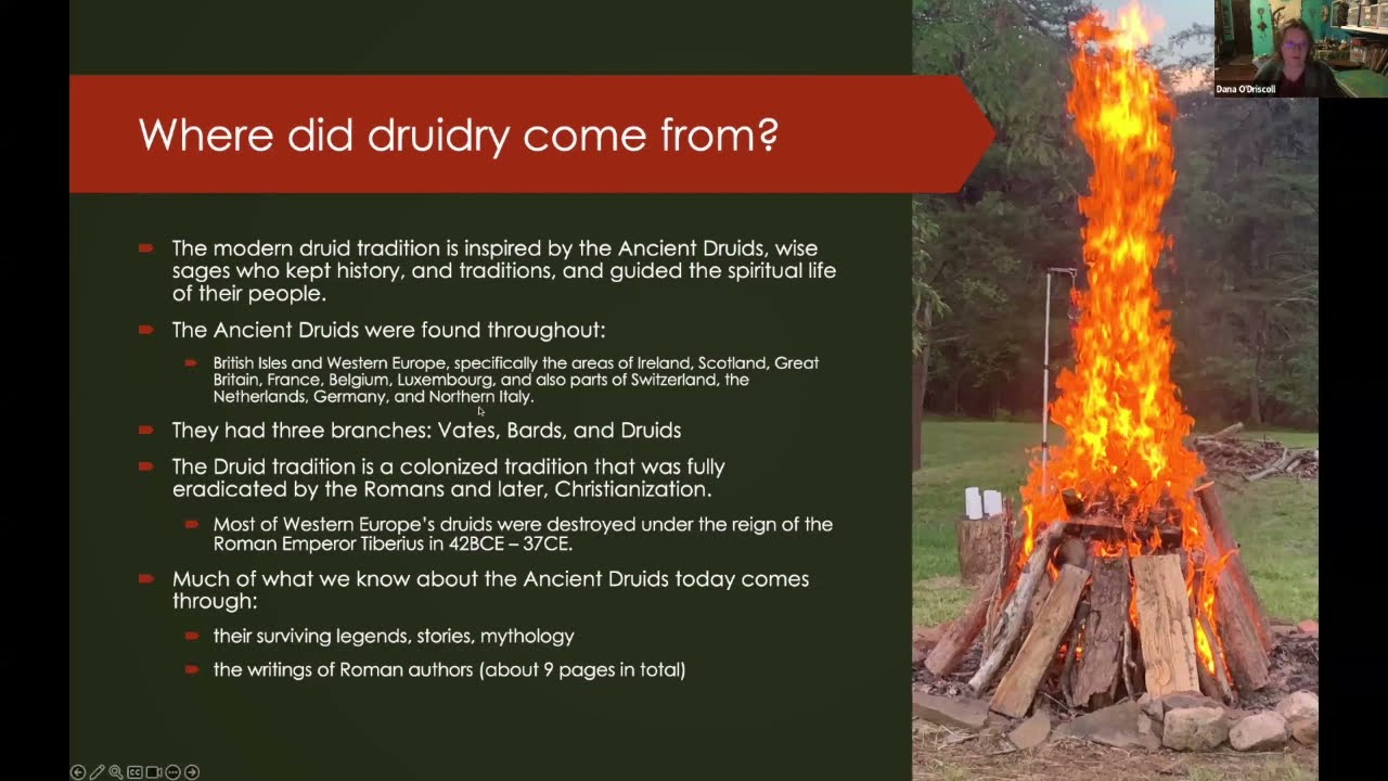 Introduction to Druidry with Dana O'Driscoll