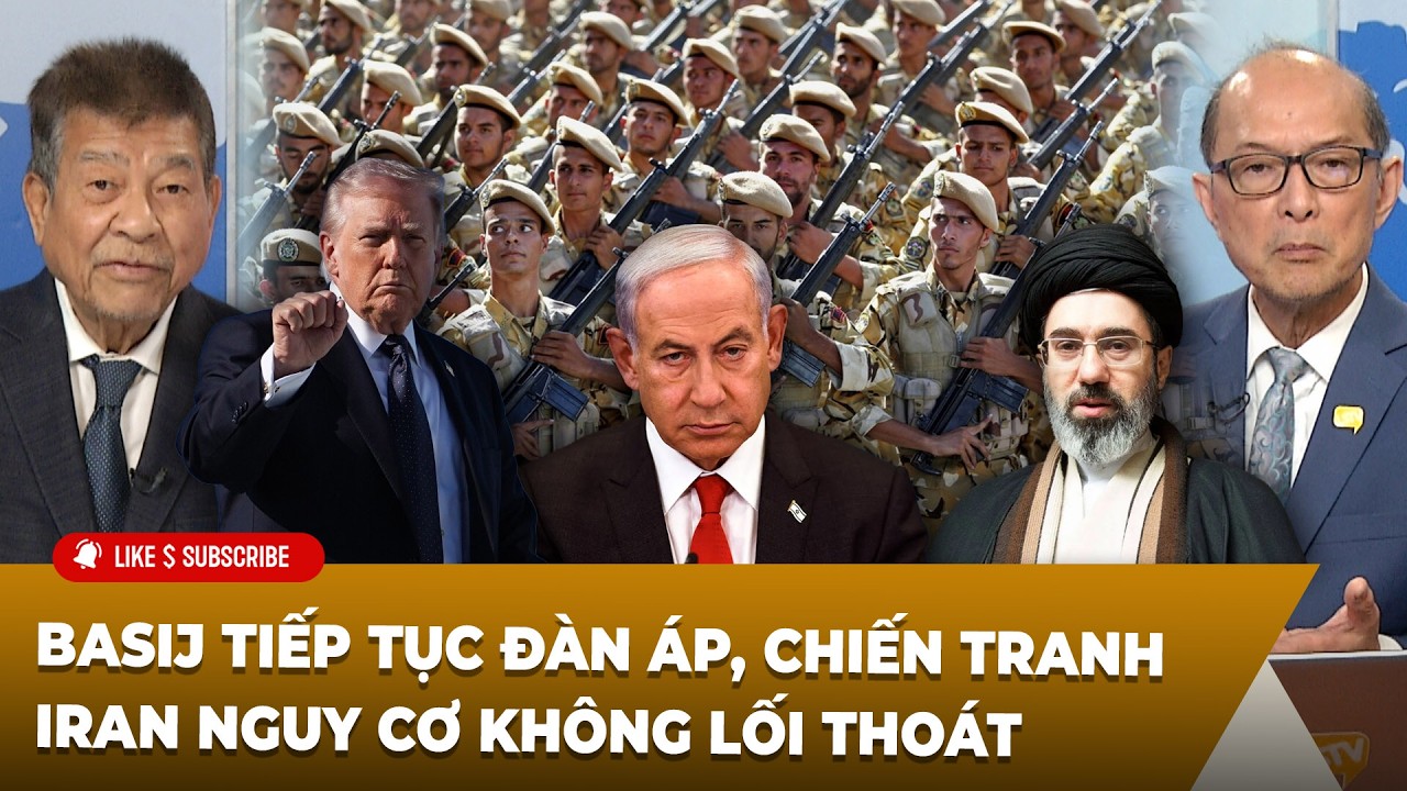 Tin Nổi Bật (03-18-2026) Basij siết chặt trong nước, ᴄʜɪếɴ ᴛʀᴀɴʜ Iran rơi vào bế tắc