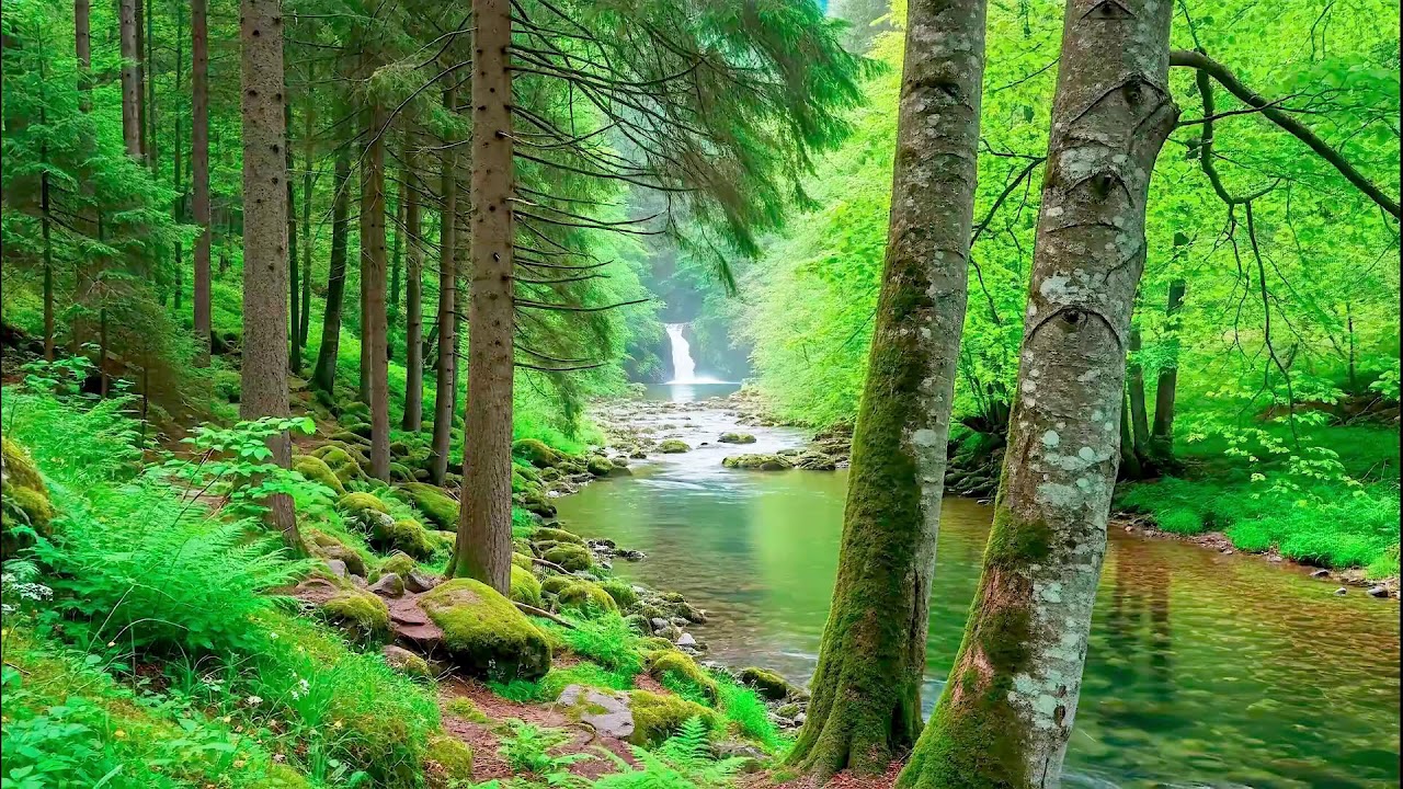 River Sound for Deep Sleep Flow White Noise with Gentle Stream Sound for Relaxation