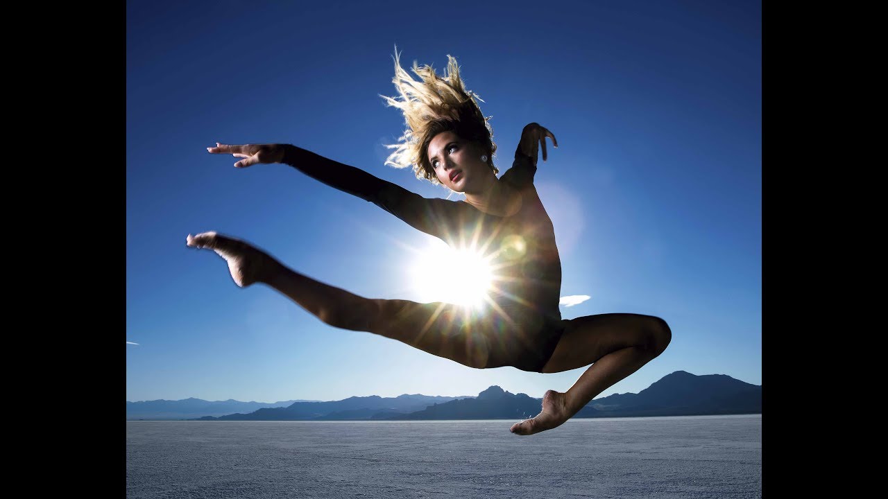 BYU Cougarettes Salt Flats Poster Shoot - BYU Photo