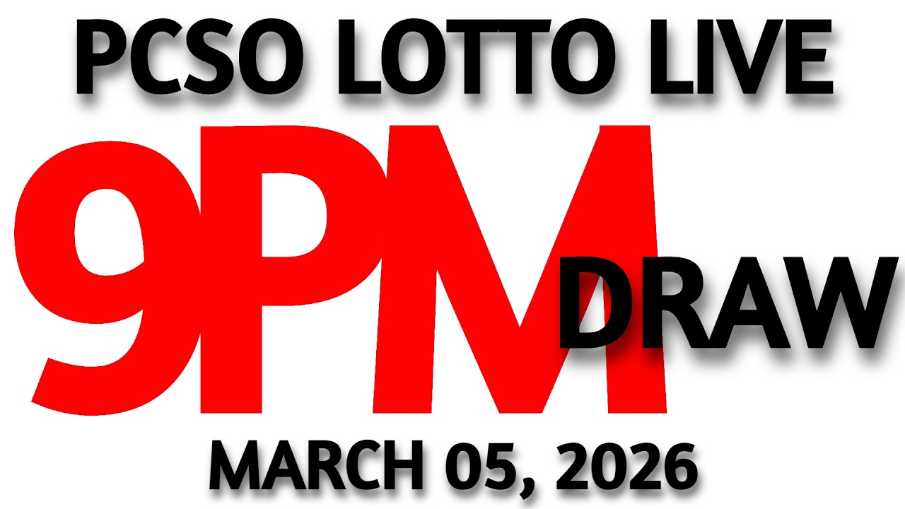 Lotto Result Today 9pm Draw March 05, 2026 Swertres Ez2 PCSO LIVE