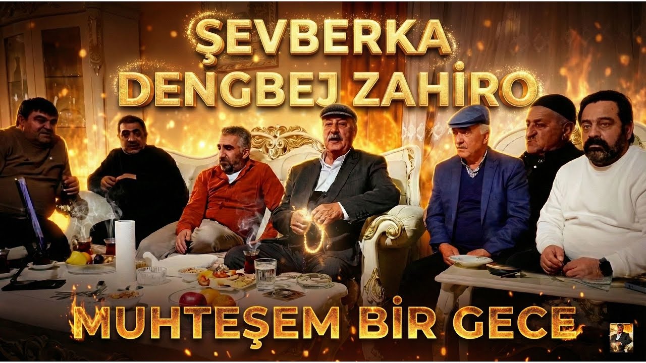 İstanbul’da Muhteşem Şevberk. Dengbêj Zahiro, şerocan, dengbej mihyedin.