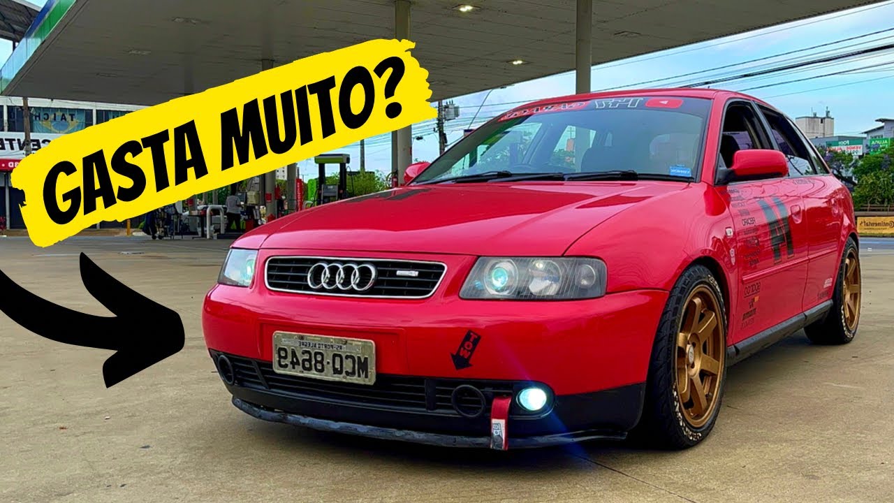 🔴 CONSUMO DO MEU AUDI A3 1.8T 20v STAGE 2 DE TRACKDAY? + COLDSTART, ACELERO E DICAS DE MANUTENÇÃO!!