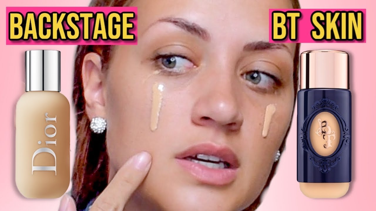 DUELO DE BASES: Dior BACKSTAGE x BT SKIN Bruna Tavares | Qual a melhor?