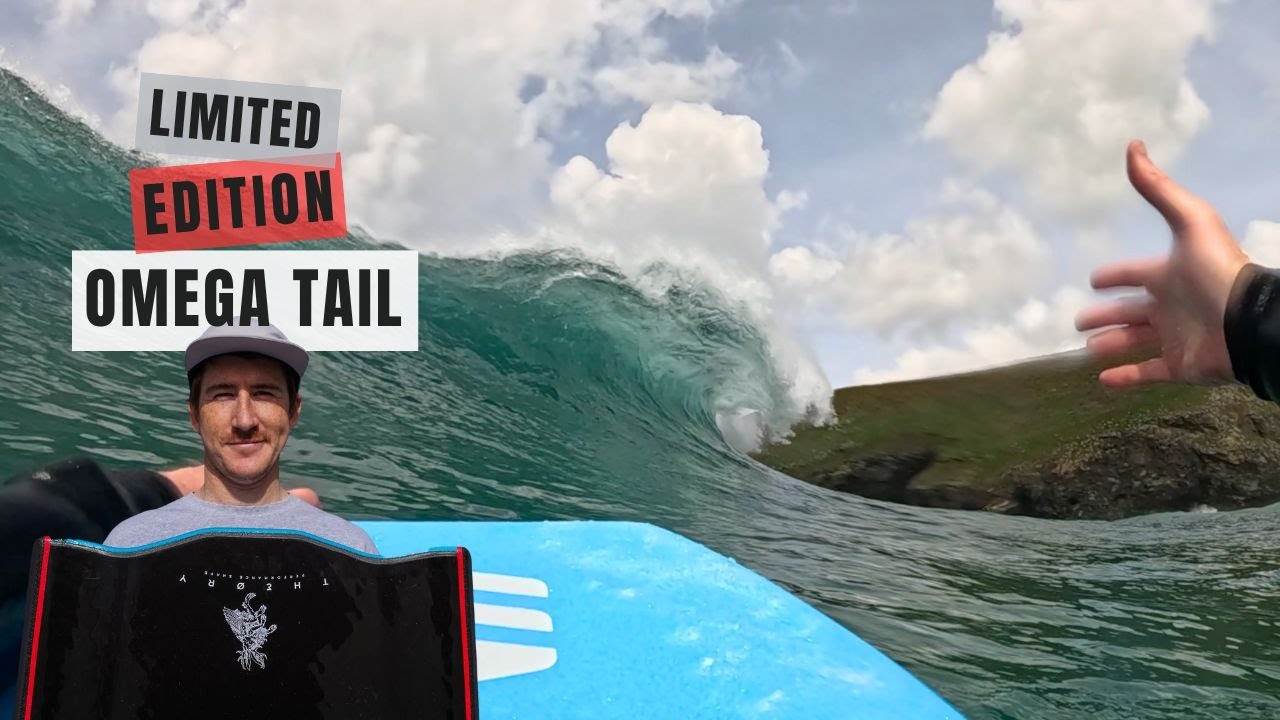 First Session on the Sniper Bodyboard LIMITED EDITION OMEGA TAIL (BAT TAIL)