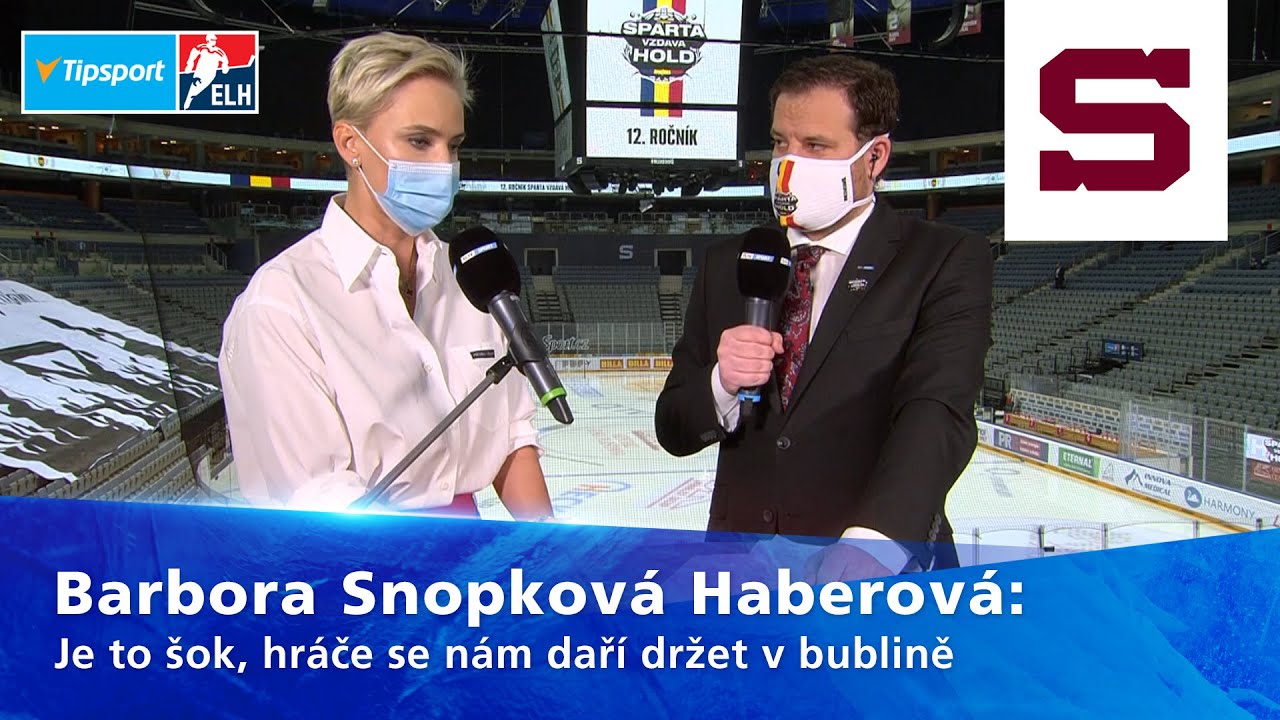 Snopková Haberová: Je to šok, hráče se nám daří držet v bublině
