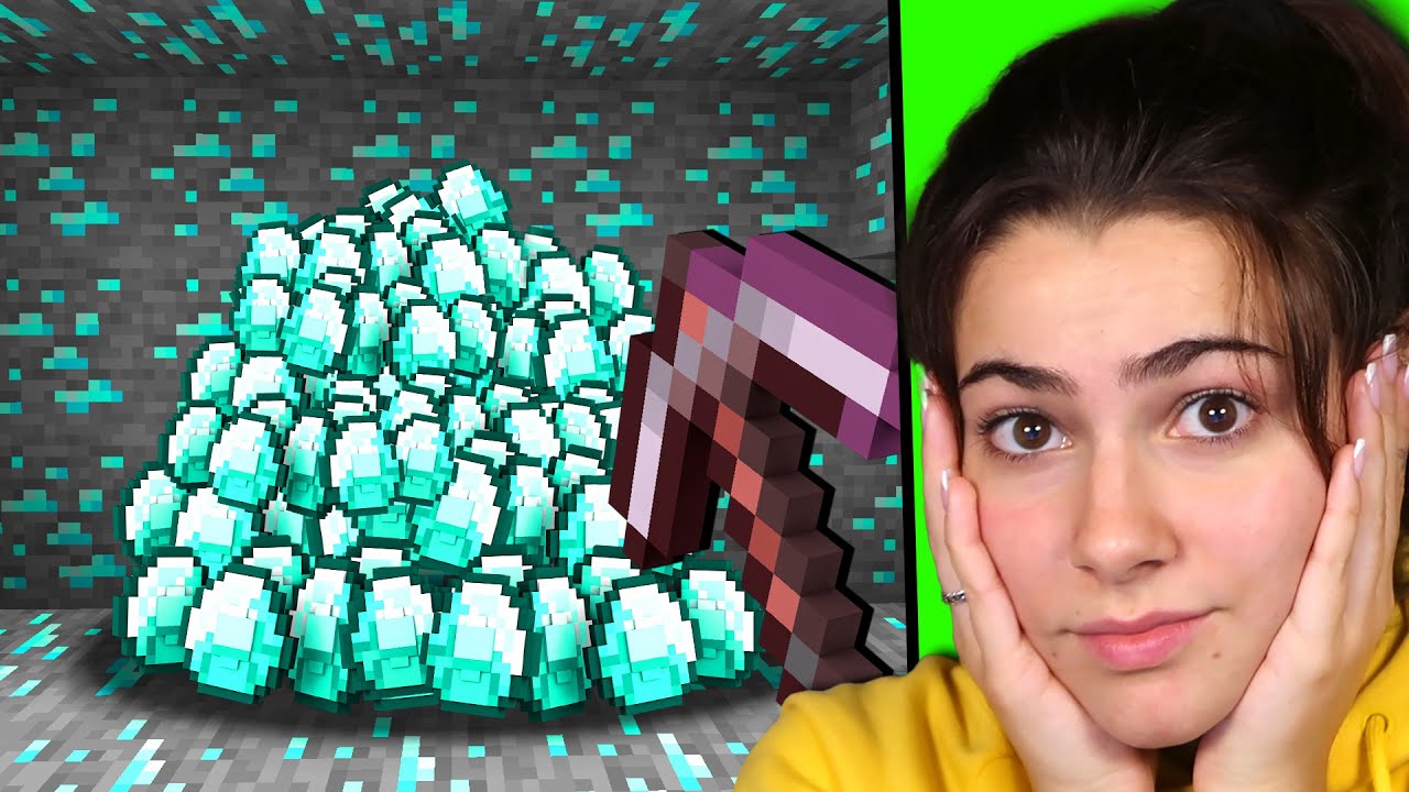 LA MIA RAGAZZA TROVA I DIAMANTI SU MINECRAFT - ITA